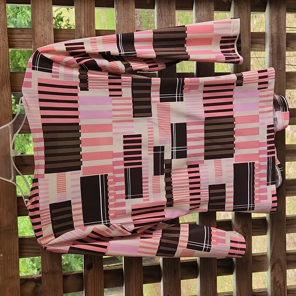 BLouse nice brown and pink design - Picture 2 of 6